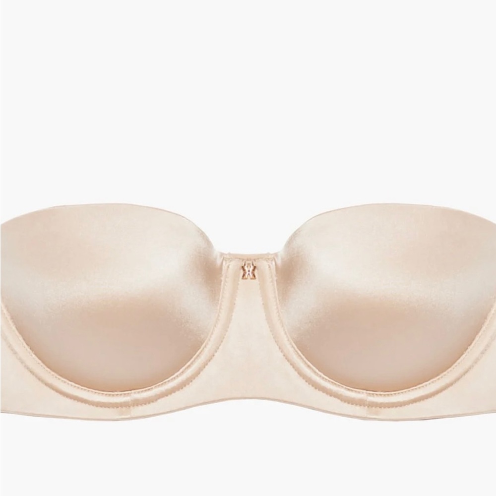 Savage x Fenty nude strapless bra